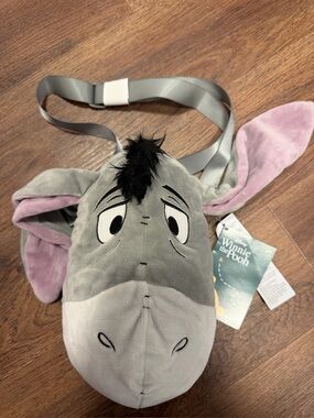 Disney Eeyore Plush Crossbody Bag NWT Retired Winnie the Pooh Rare